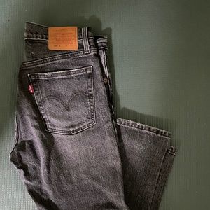 Levi’s 501 skinny grey size 26